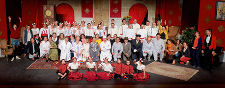 La troupe de la Comedia del Poitiers